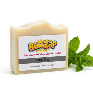 BumZap Ultra Zing Soap — Strongest zing to your most sensitive areas